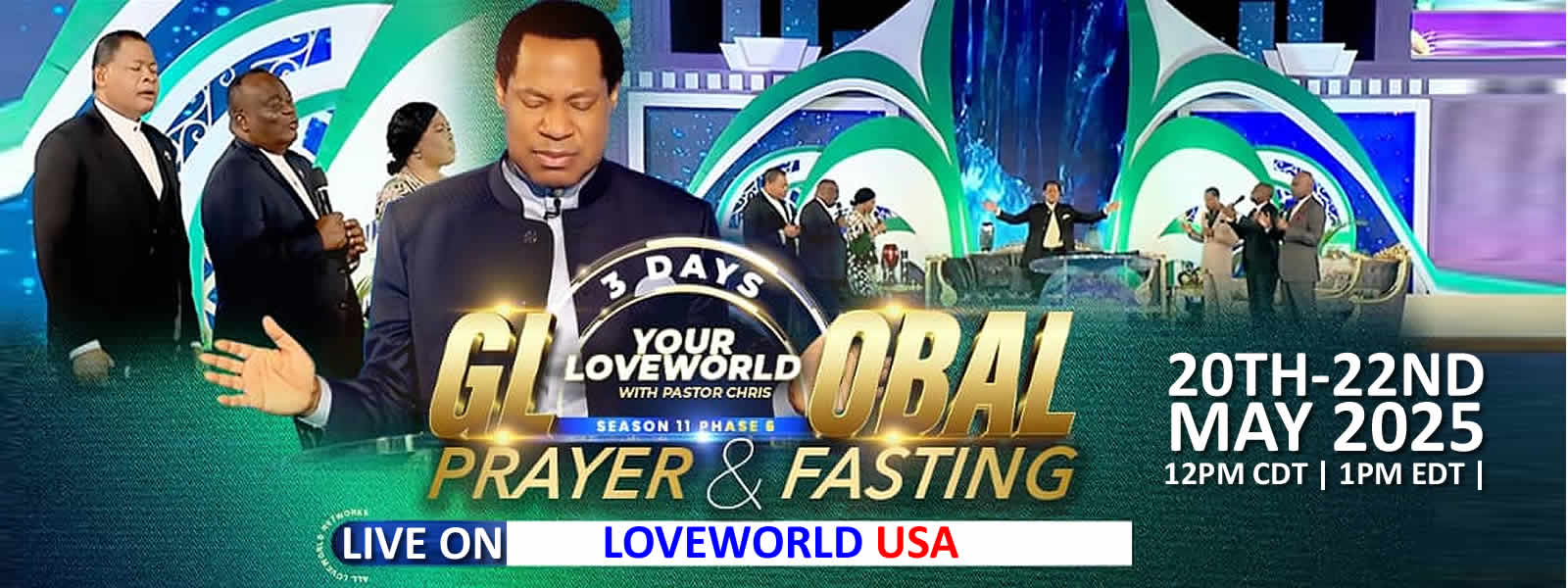 3 Days Glabal Prayer and Fasting