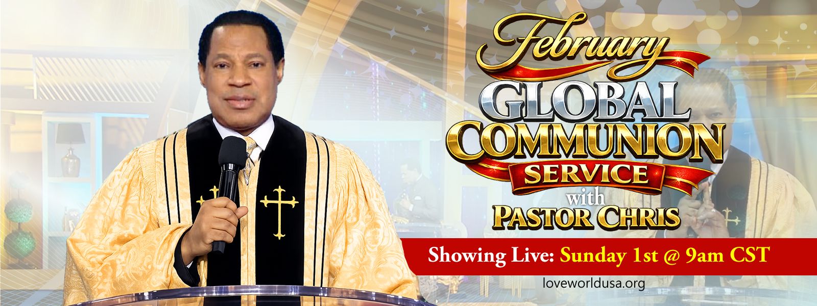 Feb Global Communion Service Banner