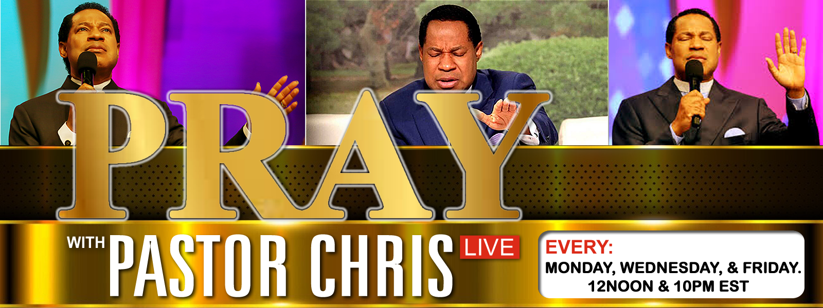 Pray with Pastor Chris