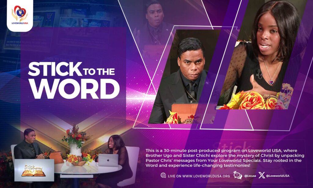 Stick to the Word