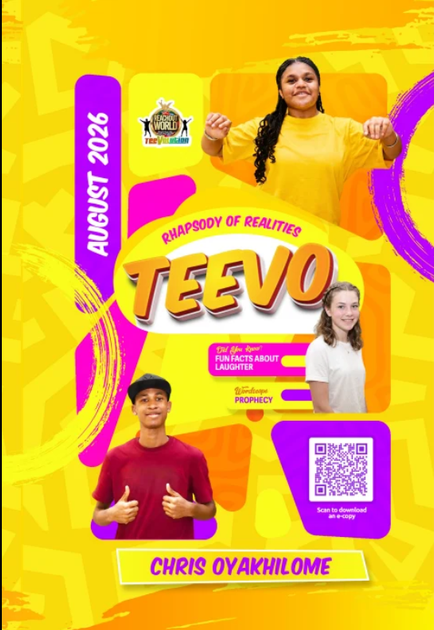 Rhapsody of Realities TeeVo (Ages 12 -19) - Monthly Subscription (Outside USA Only)
